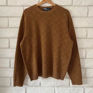 Vintage Polo Ralph Lauren Pullover Sweater Wool Classic Crewneck Large